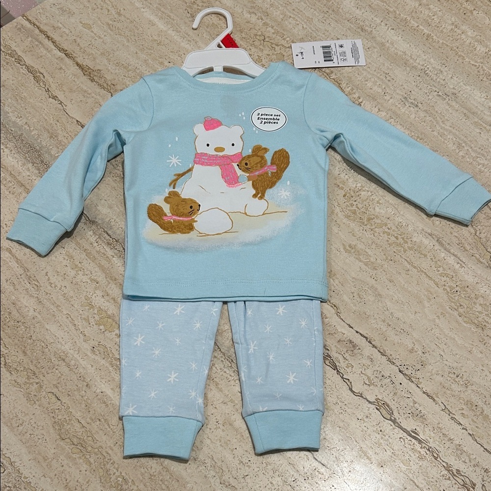 NEW 🆕 Kids Pyjama Set with Bear Print